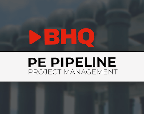 learn project management for PE pipelines
