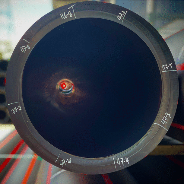 PE pipe dimensions